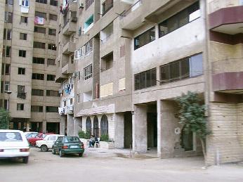 One of the quieter streets of Cairo