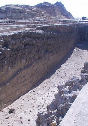 Boat Pit beside the Great Pyramid