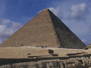 The Great Pyramid taken from the Sphinx Enclosure