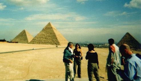 The Giza Pyramids