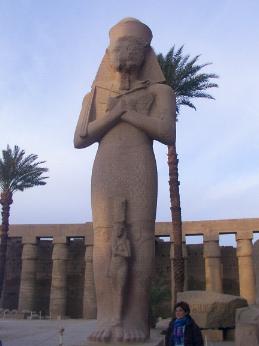 Statue of unknown person/deity - Karnak