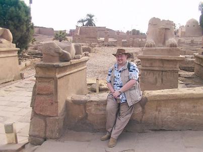 Eddie at Karnak