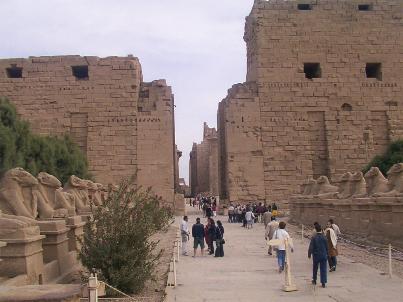 Avenue of the Sphinxes - Karnak