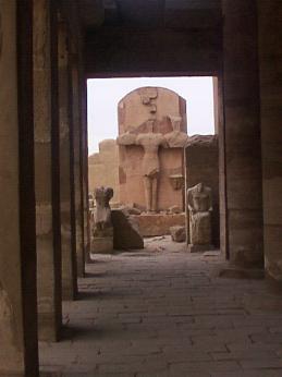 Middle Kingdom Courtyard - Karnak