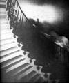 The "Tulip Staircase" ghost photographed accidentally in the Queen's House section of the National Maritime Museum in Greenwich in 1966