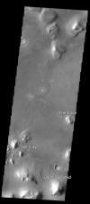 THEMIS image of Cydonia - Mars Odyssey 2005